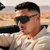 image:imageDUCO Polarized Sports Sunglasses Men Women UV400 Protection Cat3 DC0049Black