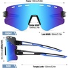 image:imageDUCO Polarized Sports Sunglasses Men Women UV400 Protection Cat3 DC0049Blue