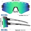 image:imageDUCO Polarized Sports Sunglasses Men Women UV400 Protection Cat3 DC0049Green