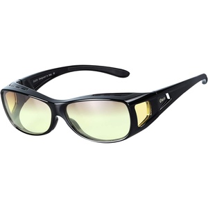image:imageDUCO Night Vision Glasses for Driving at Dusk Rainy Day Anti Glare Fit Over Wrap Around Eyewear Glasses UV400 Polarized