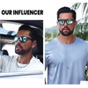 image:imageDUCO Polarized Sunglasses Mens Lightweight Carbon Fiber Sun Glasses for Men Driving Golf Fishing UV400 Protection DC8280Black Frame Revo Blue Lens