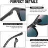 image:imageDUCO Polarized Sunglasses Mens Lightweight Carbon Fiber Sun Glasses for Men Driving Golf Fishing UV400 Protection DC8280Black Frame Revo Blue Lens