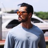image:imageDUCO Polarized Sunglasses Mens Lightweight Carbon Fiber Sun Glasses for Men Driving Golf Fishing UV400 Protection DC8280Black Frame Revo Red Lens