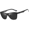 image:imageDUCO Polarized Sunglasses Mens Lightweight Carbon Fiber Sun Glasses for Men Driving Golf Fishing UV400 Protection DC8280Black Frame Gray Lens