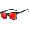 Black Frame Revo Red Lens