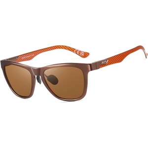 image:imageDUCO Polarized Sunglasses Mens Lightweight Carbon Fiber Sun Glasses for Men Driving Golf Fishing UV400 Protection DC8280Brown Frame Brown Lens